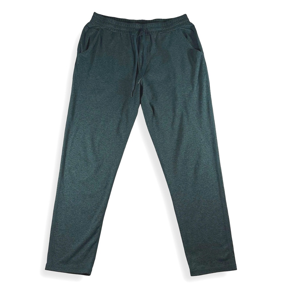 Quince Mens Ultra-Soft Performance Sweatpants Green Heather Large ZJGS01